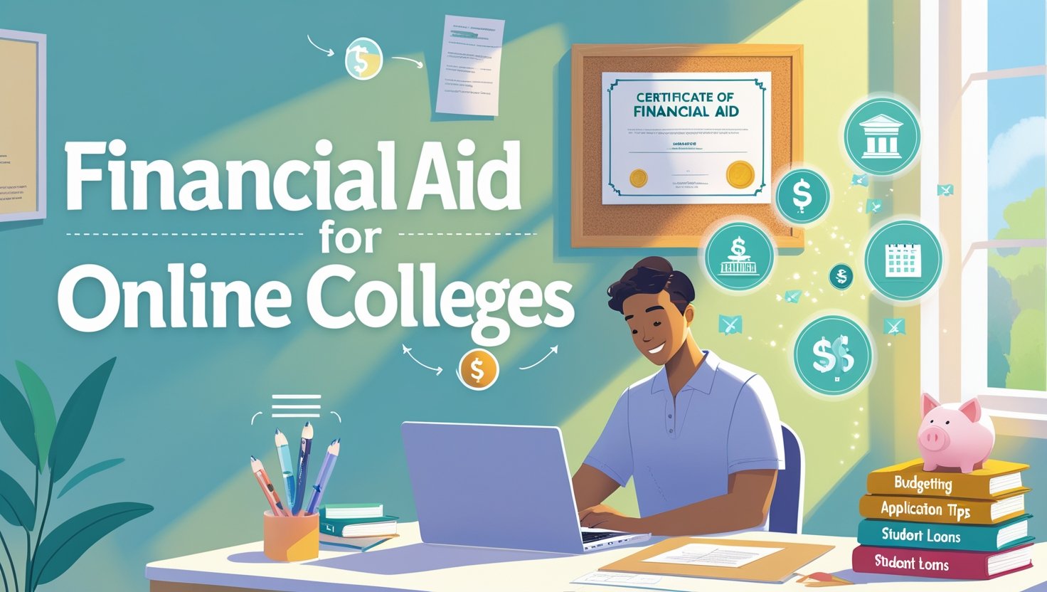 Financial Aid for Online Colleges | Scholarships, grants, and loans: